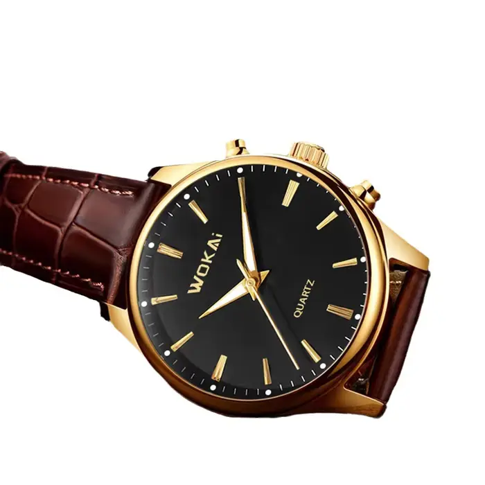 Nouvelle Montre Classique Rétro en Cuir pour Hommes et Femmes