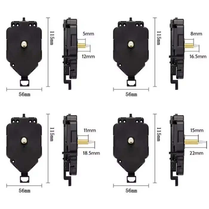 Pendule horloge mouvement moteur cintre