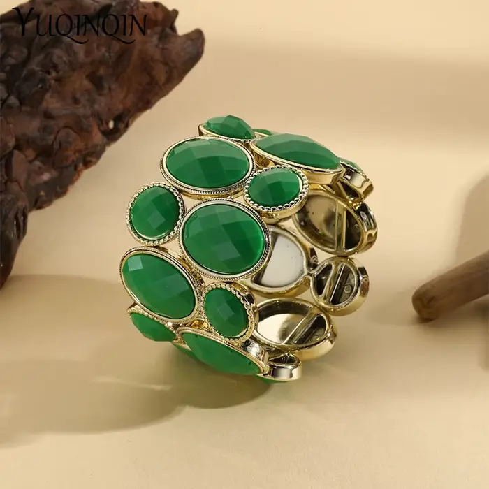 Nouveau bohème cadeaux de fête des mères bracelet bracelets charme extensible multicouche larges