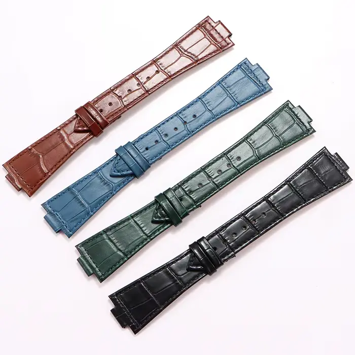 Bracelet de montre en cuir BRETA pour montres Tissot et autres marques à quartz styles élégants et modernes pour homme et femme différentes occasions et ajustement facile