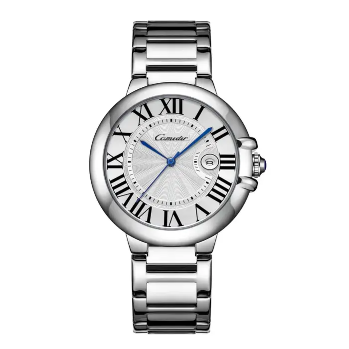 Montre pour hommes ballon bleu hommes étanche mode affaires Quartz hommes Warches chiffre romain