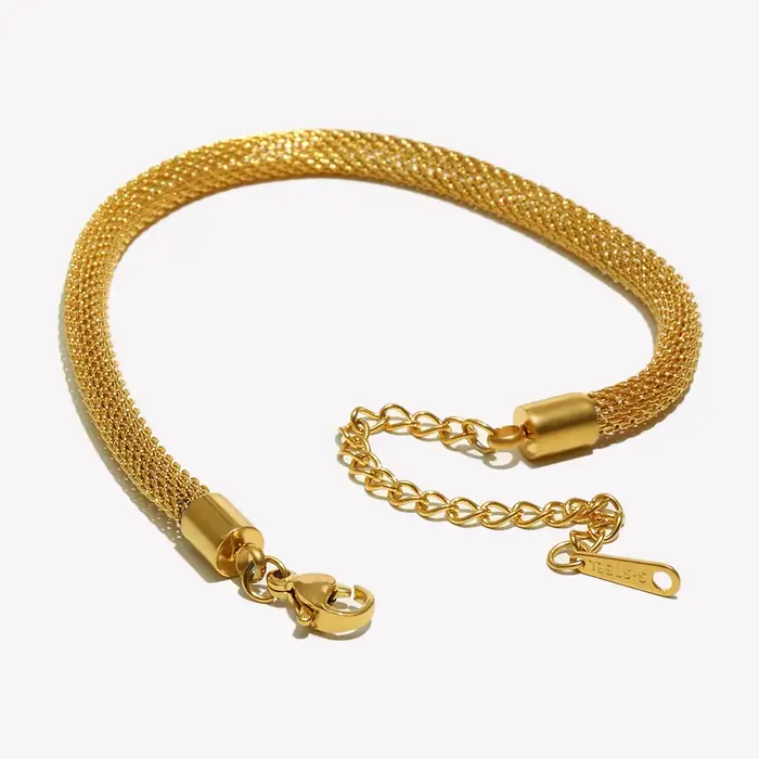 E.B.belle – Bracelet chaîne en maille creuse