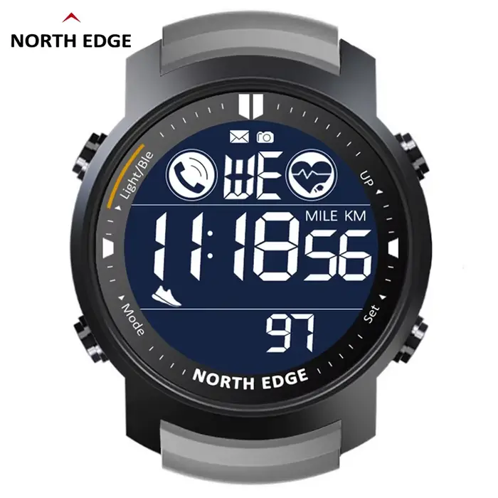 Km TH EDGE-Montre numérique militaire pour homme