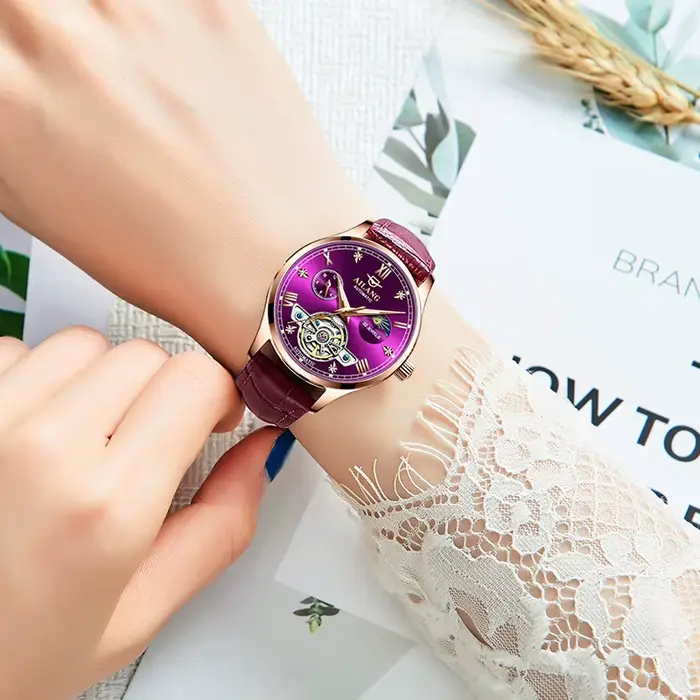 Montre automatique AILANG Tourbillon pour femmes