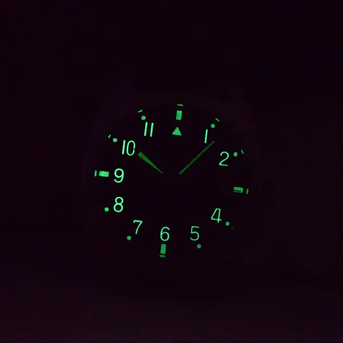 Montre de luxe en cuir cousue à la main de marque Berlenta