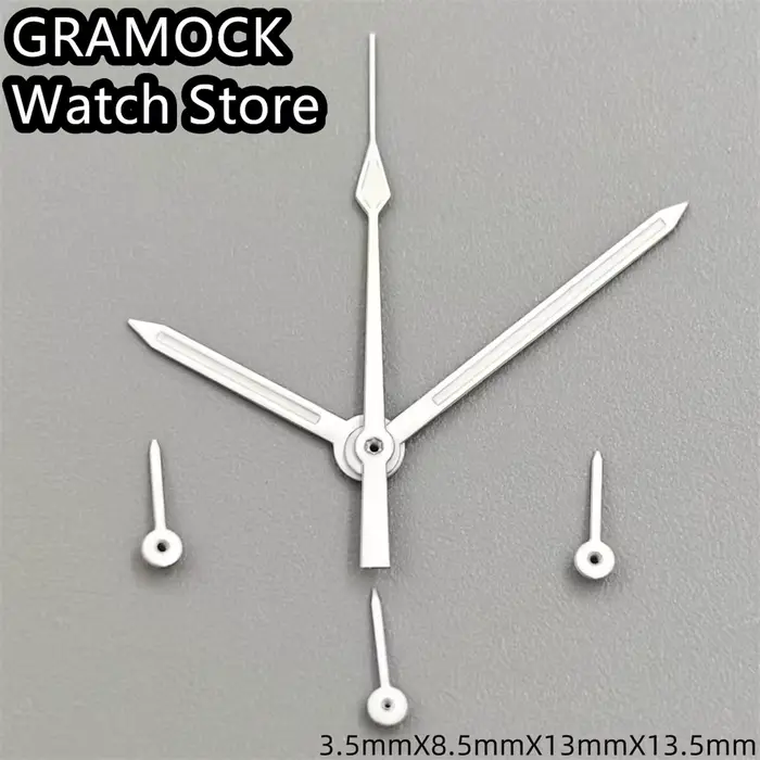 GRAMOCK – aiguilles de montre en argent