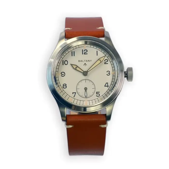 Baltany – montre à Quartz D12 pour hommes, mouvement VD78, montre de terrain S2032, 20 bars, cristal