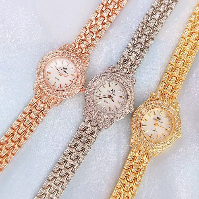 Bs Bee Sister Montre femmes avec Bracelet marque de luxe 2025 robe or Femme montres dames