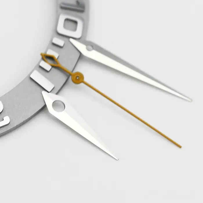 NH38 aiguilles polies 10*14*15mm Dauphine Aiguille présage Cocktail Style montre