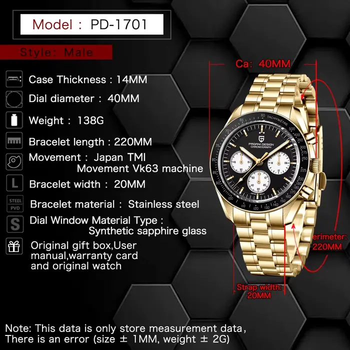 Nouvelle Montre PAGANI DESIGN 2026