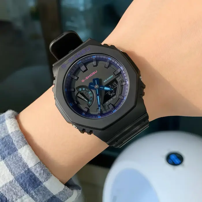 Montre Iced Out : Montre sport unisexe