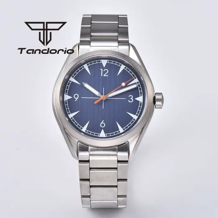 Montre-bracelet automatique en verre saphir pour homme