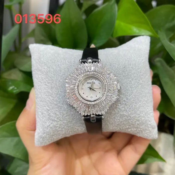 Montre tendance pour femme 013596, bracelet en zircon cubique AAA, pour mariage, fête, bijoux de mod