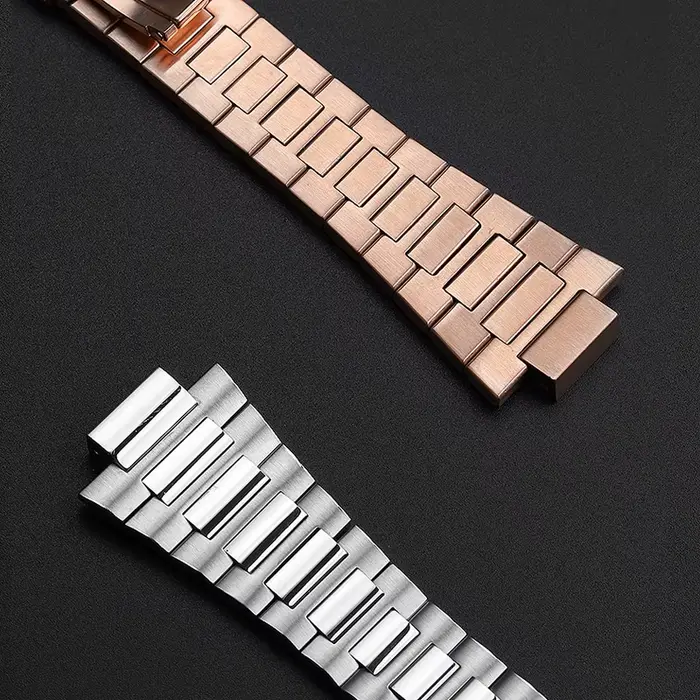 Bracelet de montre en acier petconvexe Hi-Q