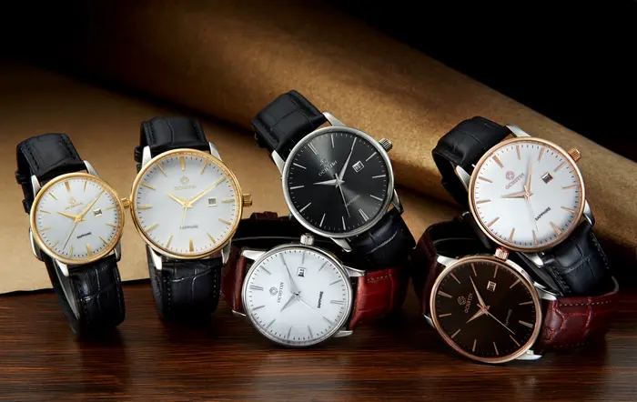 Montres de luxe OCHSTIN couple quartz saphir étanches pour hommes et femmes occasions spéciales romantiques cadeau Saint Valentin