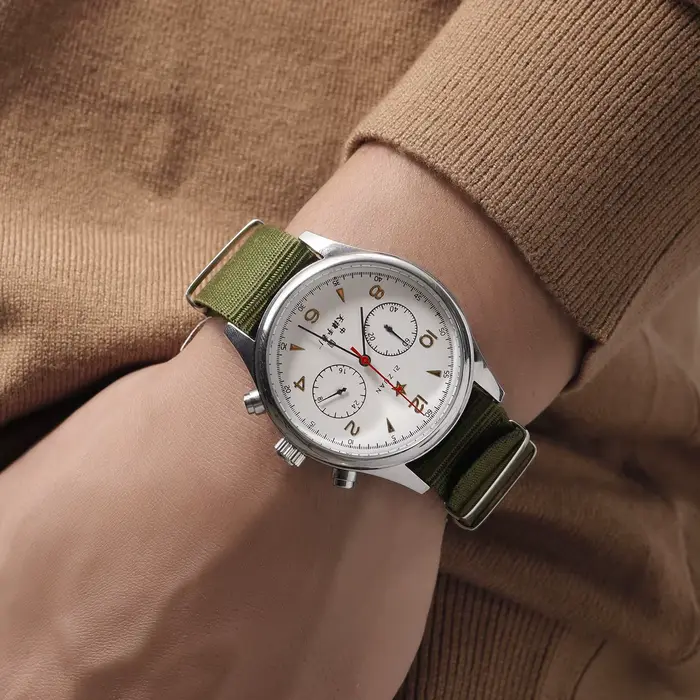 2026 nouvelles montres pour hommes 1963 pilote montre automatique 40mm étanche rétro quartz chronographe vintage robe