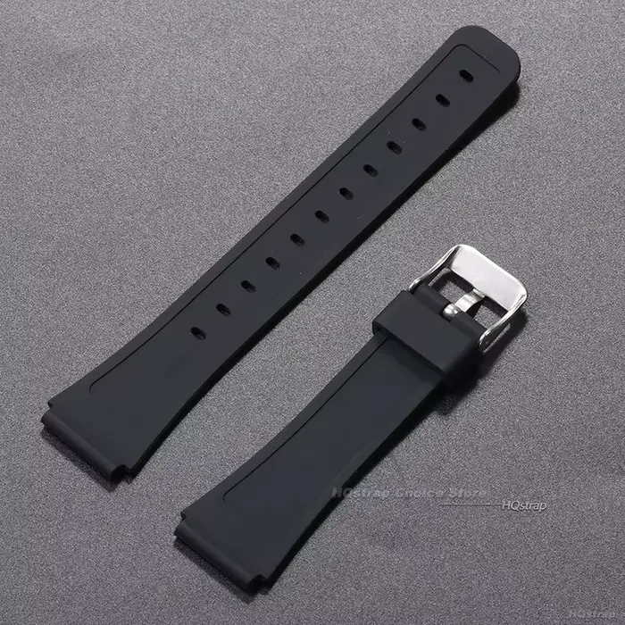 Bracelet de montre en Silicone 18mm pour Casio W800H