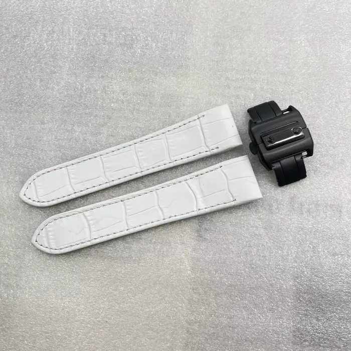 Boîtier de rechange pour montre OTBROTHER 21mm en cuir avec fermoir à boucle papillon pour femmes et hommes occasions spéciales