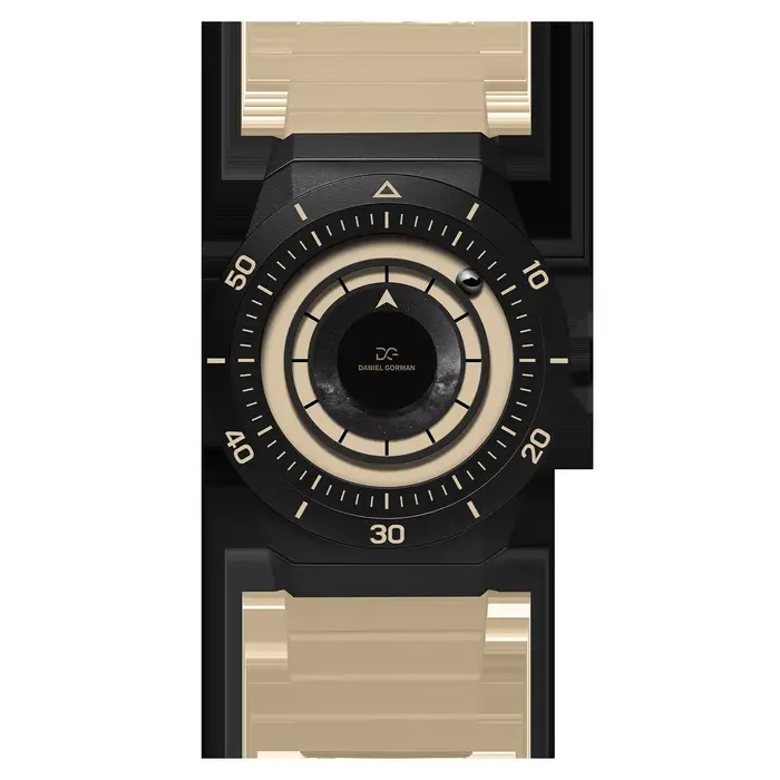 Daniel Gorman montre DG0131 reloj magnetico hombre nubeo montre magnétique boîtier en cuivre ageloce
