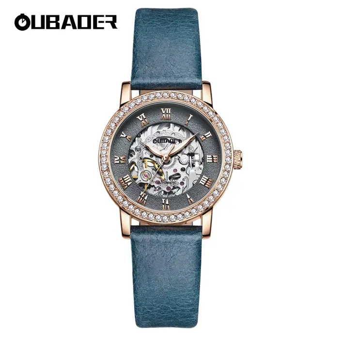 Montre vissée de luxe pour femmes