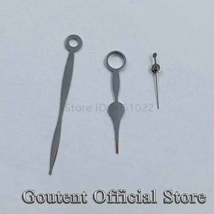 Goutent – aiguilles de montre argentées, bleues, or, roses, adaptées au mouvement 6497,6498 ST3600 /