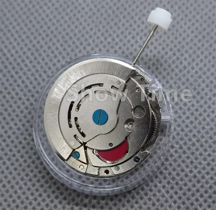 Montre mécanique automatique blanche