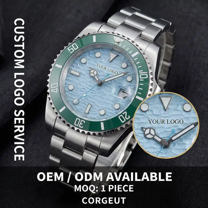 Montre de plongée automatique CORGEUT pour homme