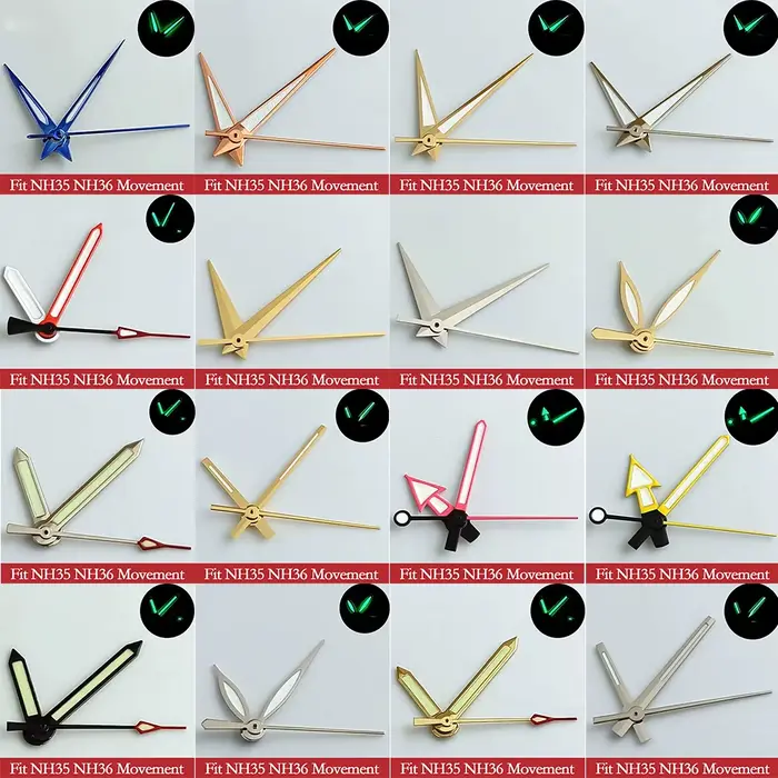 Aiguille montre accessoires pointeur