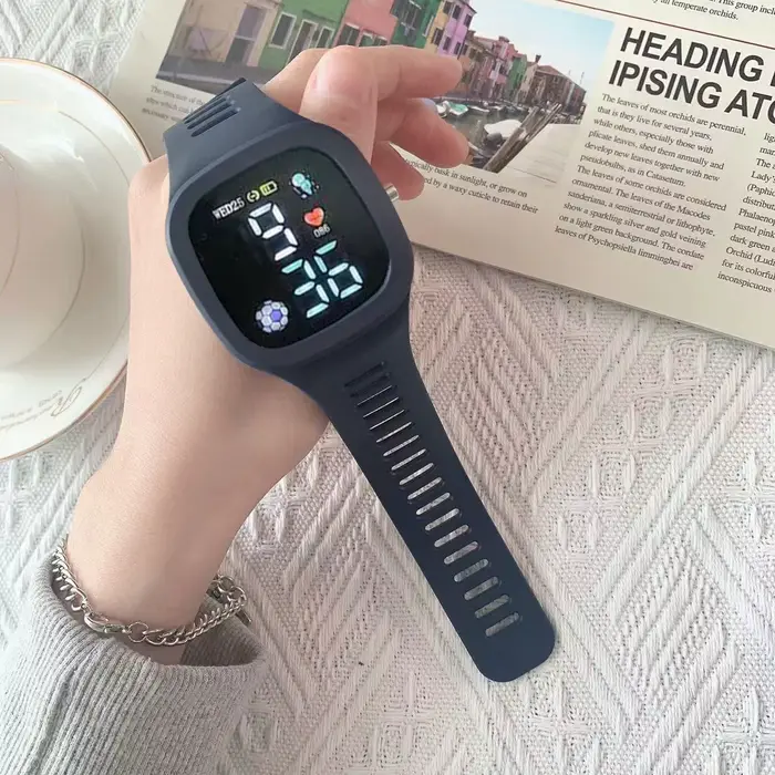Mode hommes femmes montre Led