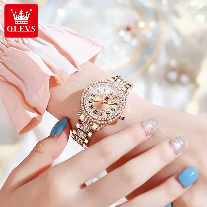 OLEVS – montre-bracelet à Quartz pour femmes