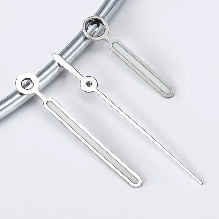 Aiguilles de montre argentées pour mouvements NH35 NH36 NH38 NH70 NH71 NH72 4R35/36 7s36/35 7002 700