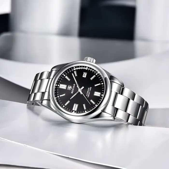 Montre mécanique automatique de luxe pour homme BENYAR