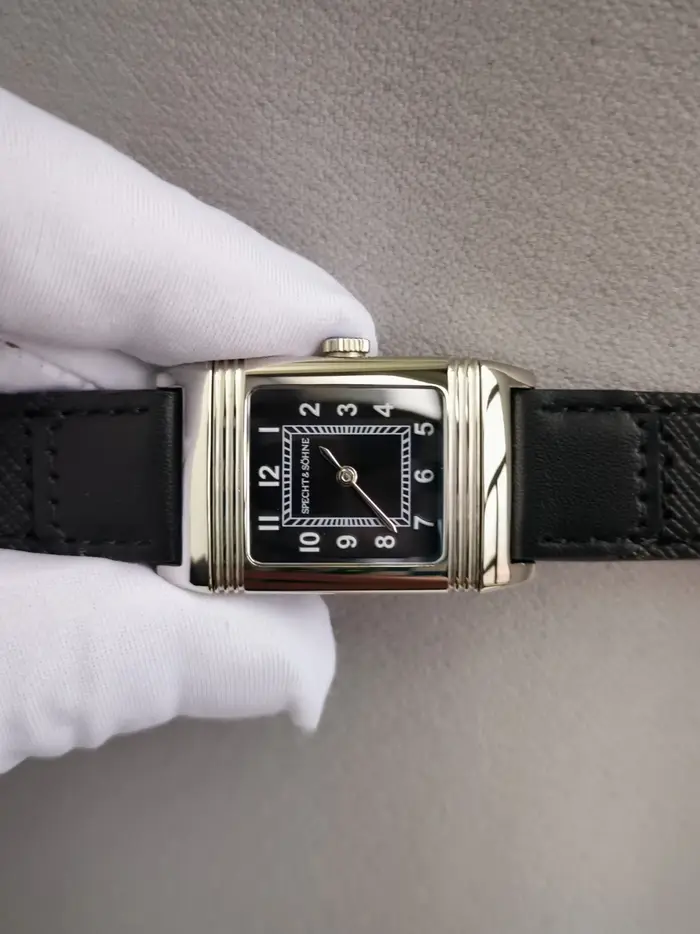 Specht&Söhne Montre carrée réversible Ronda Quartz Movt