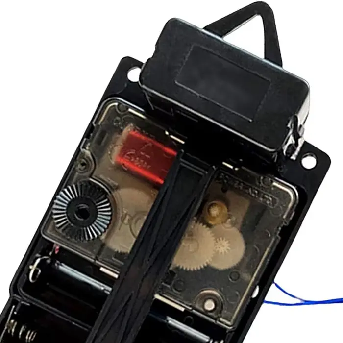 Mouvement d'horloge à pendule à Quartz ABYN-4X avec aiguilles noires, avec haut-parleur de boîte à m