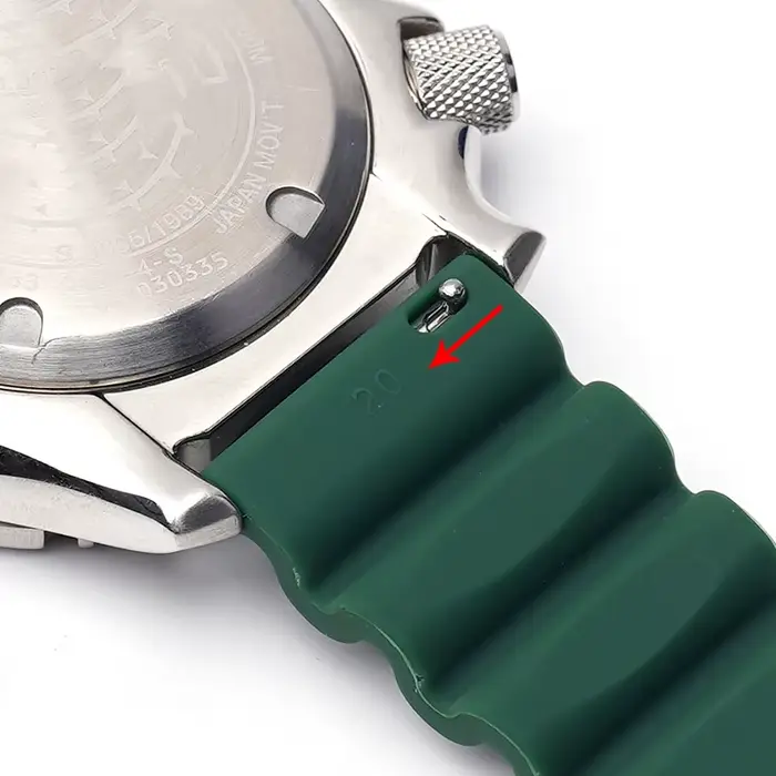 Bracelet de montre en silicone souple pour homme et femme compatibles avec diverses montres occasions spéciales et quotidiennes