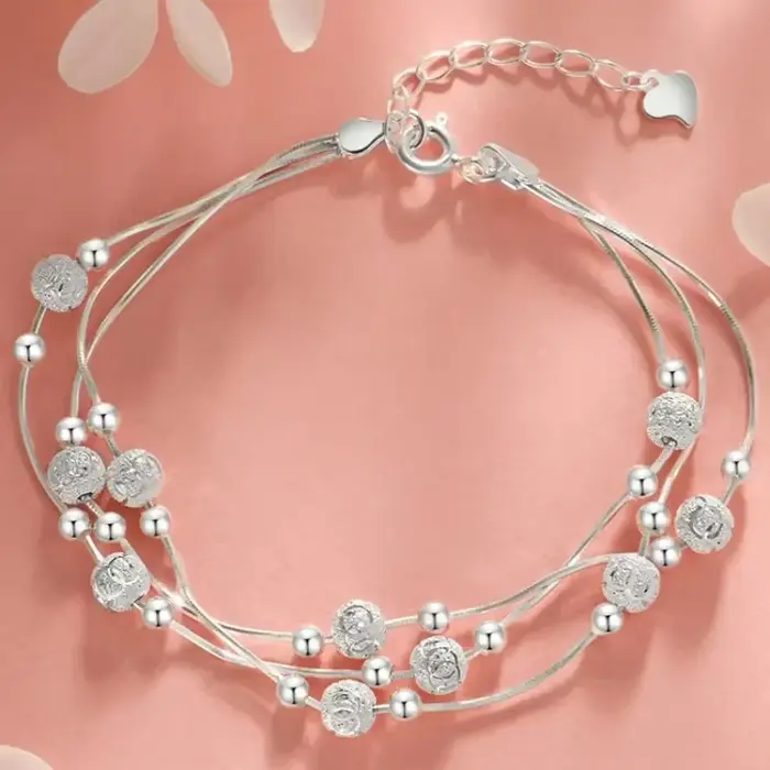 Bracelet en argent sterling 925 pour femme