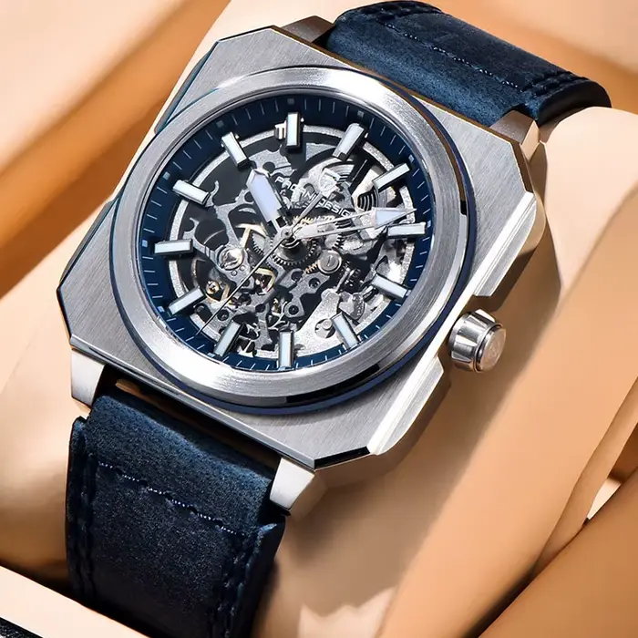 Nouvelle Montre-Bracelet Mécanique Creuse Pagani Design Robe Luxe Hommes Élégants Occasions Spéciales
