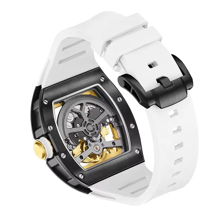 Montre mécanique automatique homme édition limitée cadran Dragon lumineux logo personnalisé pour affaires et décontracté