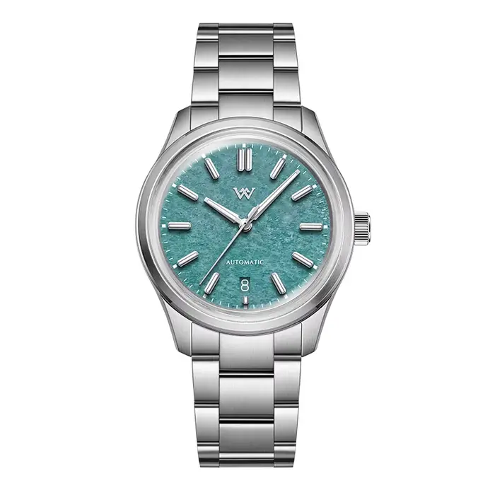 WM montre automatique montre mécanique série de pierres précieuses NH35 100M résistant à l'eau AR en