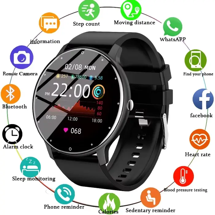 LIGE 2026 Nouvelle montre connectée pour hommes