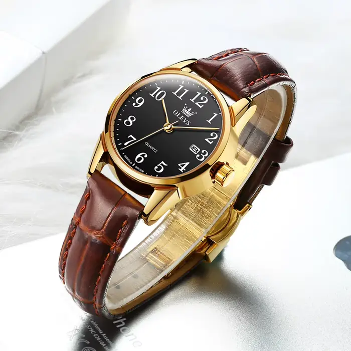 OLEVS Top marque montre à Quartz pour femmes 50M étanche GMT montres
