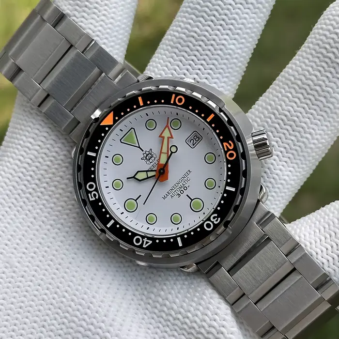 STEELDIVE nouveau en SD1975C hommes automatique montre de plongée 300m étanche mécanique montre-brac