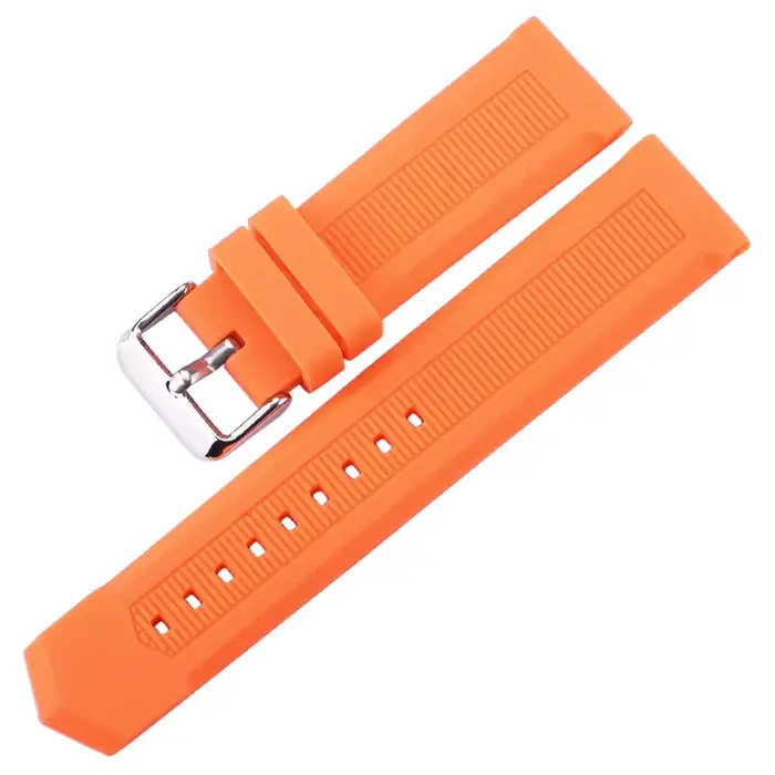 Bracelet de Montre en Caoutchouc de Silicone