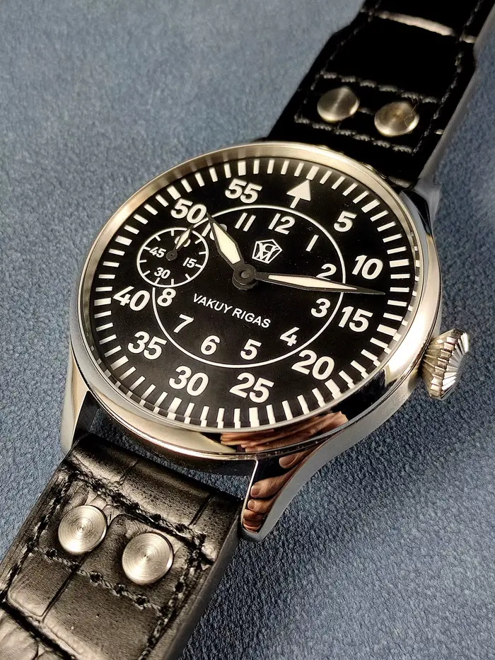Montre militaire mécanique manuelle pour hommes
