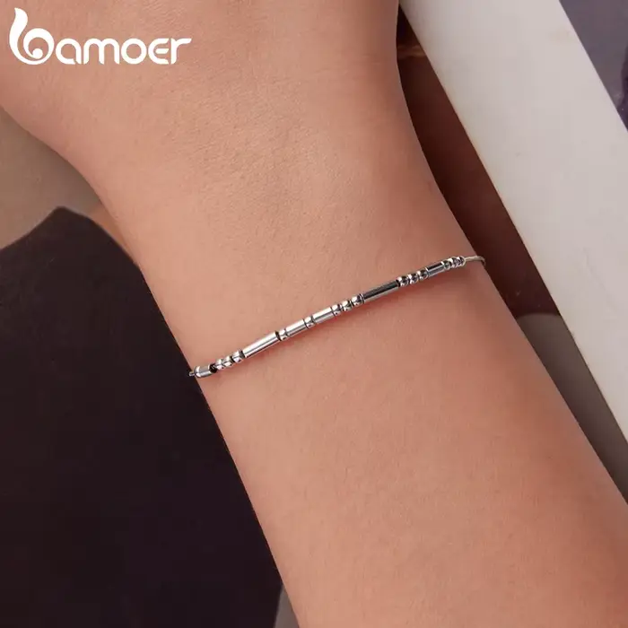 BAMOER – Bracelet en argent Sterling 925