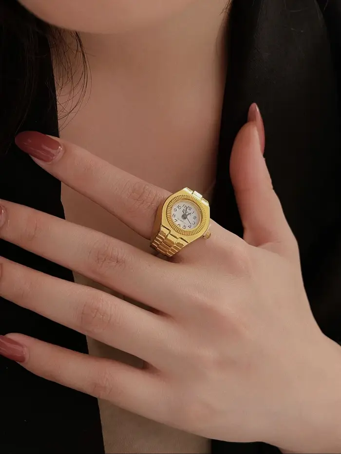 Mini montre Vintage avec bague ronde et créative, à Quartz, à la mode, pour Couple, accessoires