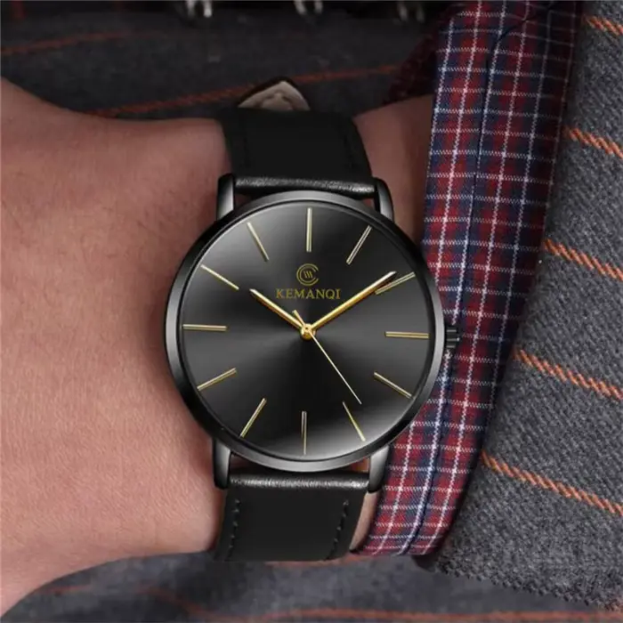 Relogio Masculino hommes montres haut de gamme de luxe Ultra-mince montre