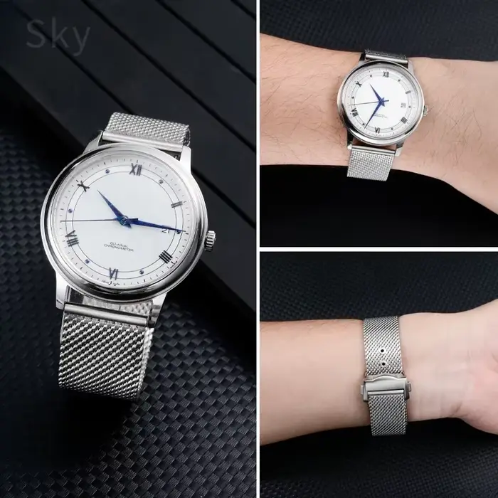 Haima 300 Super Master 007 bracelet de montre pour Omega hommes extérieur étanche acier raffiné observateur Milan
