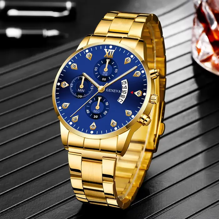 Montre à quartz en alliage pour Couple, pour hommes et femmes, décontractée et à la mode