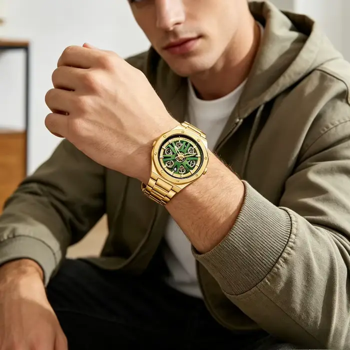 Montres à Quartz de luxe pour hommes